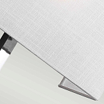 Бра с прямоугольным тканевым абажуром белого цвета Feiss варинант исполнения - 4 | Loft Concept в Челябинске