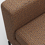 Мебельная ткань Шенилл терракотовый цвет 142 см T4-58 варинант исполнения - 8 | Loft Concept в Челябинске