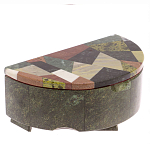 Шкатулка с зеркалом из натуральных камней Stone Casket варинант исполнения - 2 | Loft Concept в Челябинске