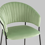 Стул в велюре фисташкового цвета Horizon варинант исполнения - 6 | Loft Concept в Челябинске