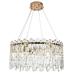 Круглая люстра с хрустальными подвесками Roul Crystal Round Chandelier варинант исполнения - 4 | Loft Concept в Челябинске