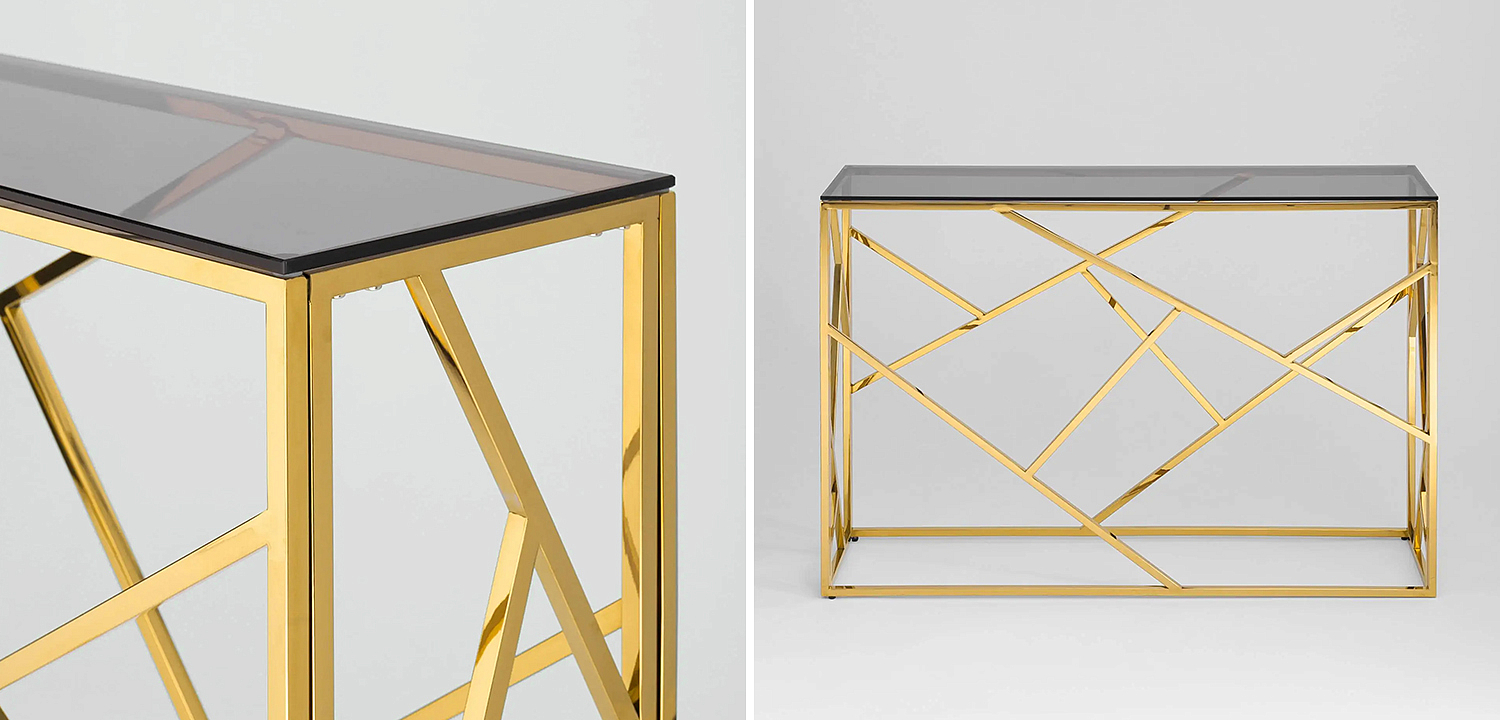 Консоль Geometry Serene Phoenix Gold Консоль Geometry Serene Phoenix Gold - Loft-Concept в Челябинске