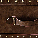 Комод Vintage Leather Chest of Draver варинант исполнения - 6 | Loft Concept в Челябинске