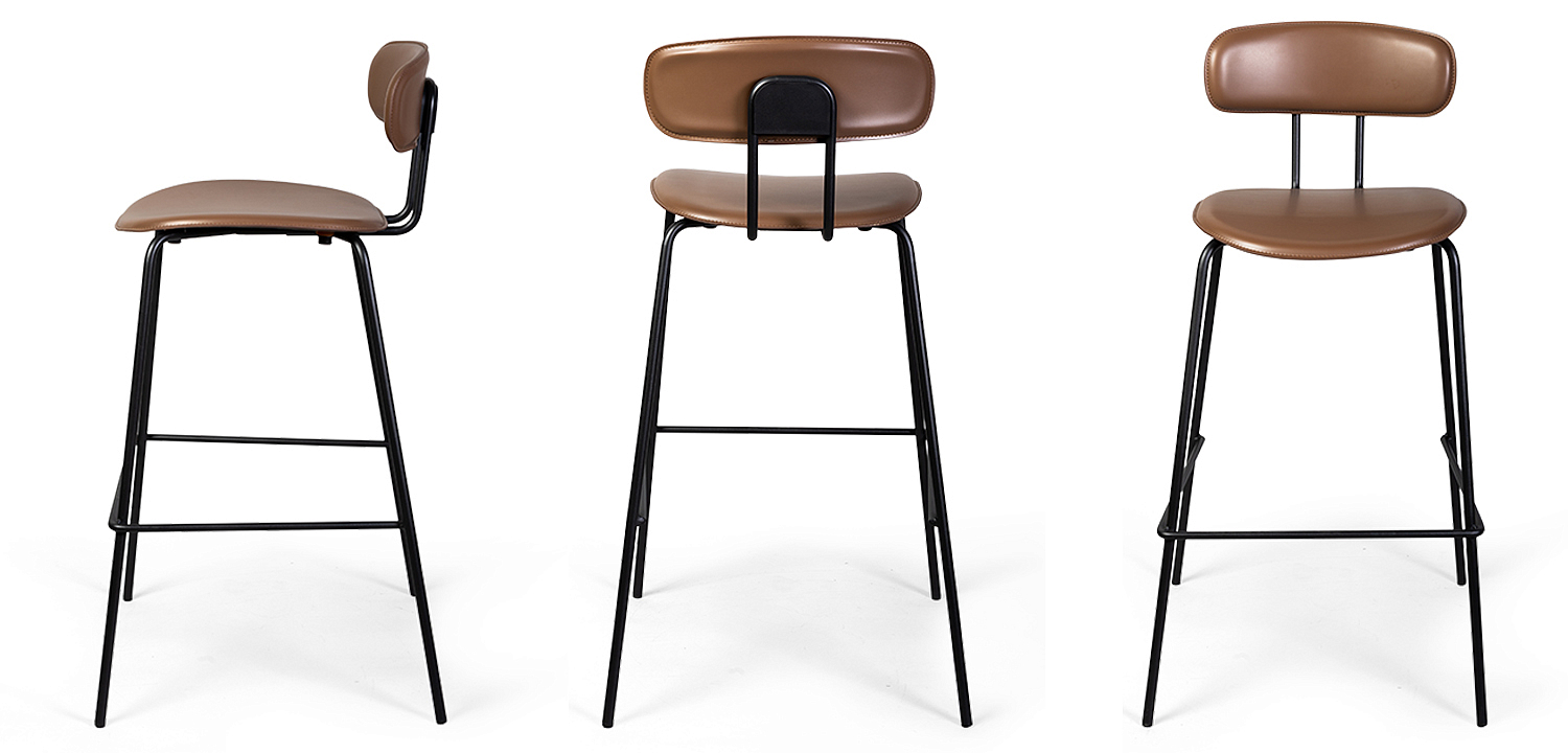 Барный стул Renis Brown Barstool Барный стул Renis Brown Barstool - Loft-Concept в Челябинске