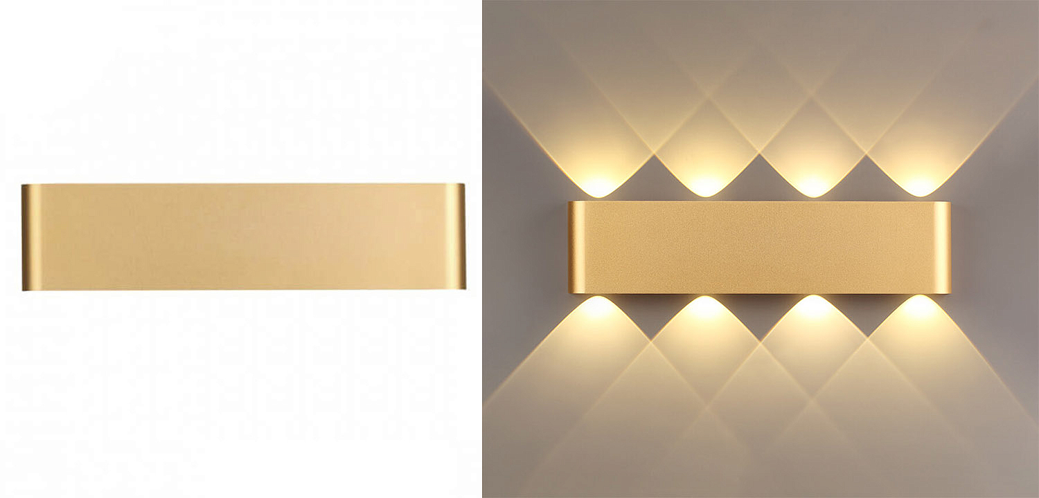 Бра Obverse Gold Rectangle B Wall lamp Бра Obverse Gold Rectangle B Wall lamp - Loft-Concept в Челябинске
