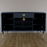 Комод-буфет Elsa Dreams Blue с открытыми полками   варинант исполнения - 3 | Loft Concept в Челябинске