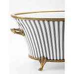 Кашпо Black white stripe варинант исполнения - 4 | Loft Concept в Челябинске