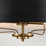 Подвесной светильник с конусовидным металлическим абажуром черного цвета Kichler варинант исполнения - 15 | Loft Concept в Челябинске