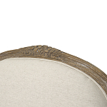 Кресло Ava Classical Armchair beige flax варинант исполнения - 5 | Loft Concept в Челябинске