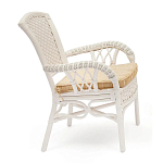 Комплект обеденный из ротанга Eloise white варинант исполнения - 2 | Loft Concept в Челябинске