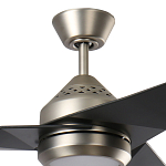 Люстра с вентилятором с черными лопастями Kichler варинант исполнения - 2 | Loft Concept в Челябинске