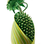 Дизайнерская статуэтка для интерьера Tropical Fruit Pandora 15 варинант исполнения - 2 | Loft Concept в Челябинске