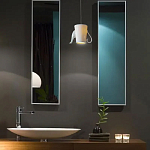 Подвесные светильники в виде белой посуды Flower Reversal варинант исполнения - 3 | Loft Concept в Челябинске