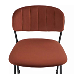 Стул барный с широкой полукруглой спинкой Chair Smooth Shapes варинант исполнения - 4 | Loft Concept в Челябинске