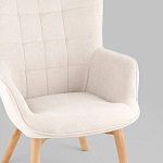 Белое кресло на ножках из массива CORDELIA варинант исполнения - 7 | Loft Concept в Челябинске