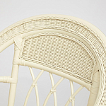 Комплект уличной мебели из ротанга Clara белый варинант исполнения - 4 | Loft Concept в Челябинске