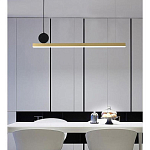 Люстра линейная светодиодная в минималистичном стиле New Age of Light варинант исполнения - 3 | Loft Concept в Челябинске