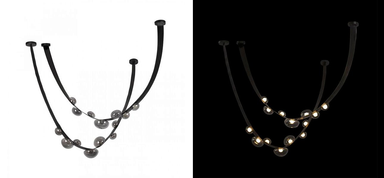 Светодиодный светильник BOMMA Dew Drops Pendant Light Светодиодный светильник BOMMA Dew Drops Pendant Light - Loft-Concept в Челябинске