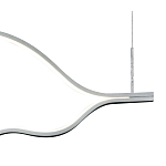 Подвесной светильник волнообразный изогнутый на двух тросах 123 см Spiral Lighting варинант исполнения - 3 | Loft Concept в Челябинске