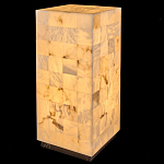 Торшер прямоугольный из натурального камня Calcite Geometry варинант исполнения - 12 | Loft Concept в Челябинске