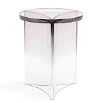 Стол журнальный круглый Acrylic Аether Smoke варинант исполнения - 3 | Loft Concept в Челябинске