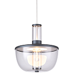 Подвесной светильник с плафоном из акрила и металлическим основанием Blanton 23 варинант исполнения - 1 | Loft Concept в Челябинске