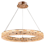 Люстра кольцевая с текстурной огранкой Reflection of Reality варинант исполнения - 1 | Loft Concept в Челябинске