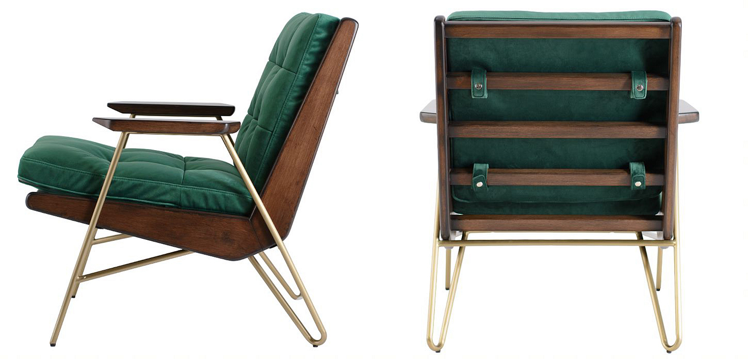 Кресло Gelver Chair green Кресло Gelver Chair green - Loft-Concept в Челябинске