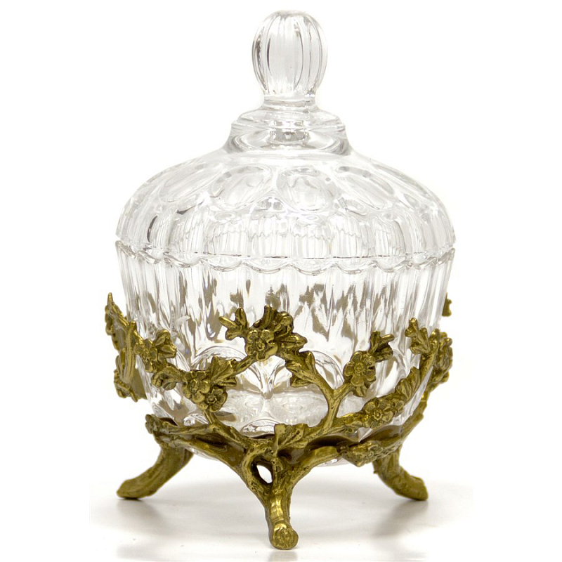 Шкатулка Transparent & Bronze Box Прозрачный (Transparent) Бронза Шкатулка Transparent & Bronze Box Прозрачный (Transparent) Бронза в Челябинске | Loft Concept