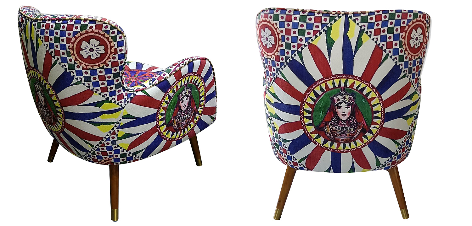 Кресло Sicilian Motifs Armchair Кресло Sicilian Motifs Armchair - Loft-Concept в Челябинске
