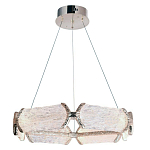 Люстра кольцевая с текстурным природным рисунком IceFlame варинант исполнения - 8 | Loft Concept в Челябинске