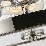 Потолочный светильник с цилиндрическим плафоном из прозрачного пузырькового стекла Feiss варинант исполнения - 2 | Loft Concept в Челябинске