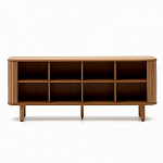 Буфет с 2-мя раздвижными дверцами из ясеневого шпона Toinette варинант исполнения - 2 | Loft Concept в Челябинске