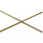 Кофейный столик овальный золотой Modern Mirror Gold Table варинант исполнения - 4 | Loft Concept в Челябинске