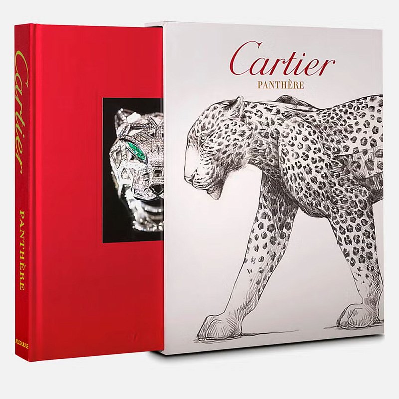 Лимитированная подарочная большая книга CARTIER Panthère  в Челябинске | Loft Concept 