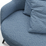 Мебельная ткань Шенилл голубой цвет 138 см T4-26 варинант исполнения - 8 | Loft Concept в Челябинске