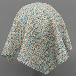 Мебельная ткань Шенилл голубой цвет 142 см T4-52 варинант исполнения - 14 | Loft Concept в Челябинске