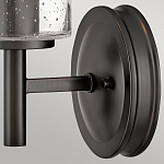 Бра с плафоном в форме цилиндра из прозрачного стекла с пузырьками Hinkley варинант исполнения - 10 | Loft Concept в Челябинске