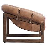 Двухместный диван Duncan винтажная коричневая кожа варинант исполнения - 2 | Loft Concept в Челябинске