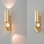 Бра цилиндрической формы из металла с поворотным плафоном Light maker studio варинант исполнения - 6 | Loft Concept в Челябинске