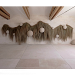 Большая дизайнерская Инсталляция из соломы RAFFIA Installation  варинант исполнения - 7 | Loft Concept в Челябинске