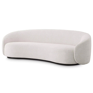 Диван Eichholtz Sofa Amore Молочный Черный