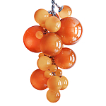 Люстра виноградная гроздь Grape Balls Янтарный цвет варинант исполнения - 2 | Loft Concept в Челябинске