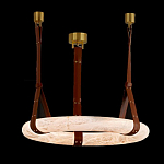 Люстра в форме обруча из натурального камня Minerals of Light варинант исполнения - 4 | Loft Concept в Челябинске