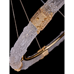 Люстра в форме кольца с золотым декором Warm Heavenly Light варинант исполнения - 3 | Loft Concept в Челябинске