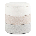 Пуф Three Colors в ткани букле из трех цветов  варинант исполнения - 1 | Loft Concept в Челябинске