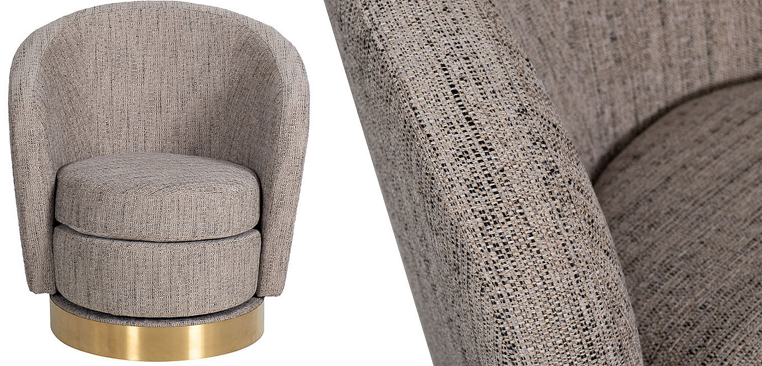 Кресло Julia Armchair Golden Belt Кресло Julia Armchair Golden Belt - Loft-Concept в Челябинске