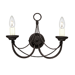 Бра черного цвета с лампой в форме свечи Elstead Lighting варинант исполнения - 4 | Loft Concept в Челябинске