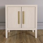 Тумбочка Primo с дверцами шпон Светлый дуб варинант исполнения - 2 | Loft Concept в Челябинске