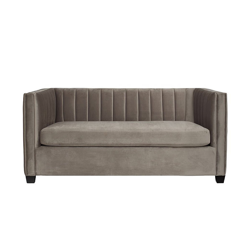Диван Manhattan sofa Velvet Серый Диван Manhattan sofa Velvet Серый в Челябинске | Loft Concept